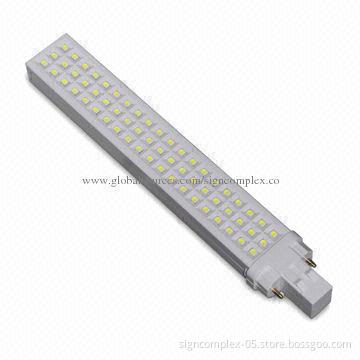 3528 SMD LED Bulb with 100 to 240V/50 to 60Hz Input Voltage and Milk Color PC Reflector, No UV/IR
